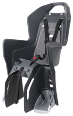 Dětská sedačka POLISPORT Koolah na nosič černo-šedá