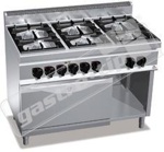 Plynový sporák s troubou Bertos G7F6+FE