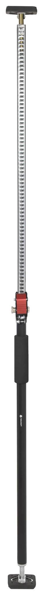 TOOLCRAFT podpěrná tyč Nastavení délky: 900 - 1600 mm Max.nosnost: 60 kg