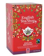 ENGLISH TEA SHOP BIO English Breakfast, 20 sáčků