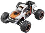 Reely RaVage 4x4 V2 oranžová/bílá komutátorový 1:16 RC model auta elektrický monster truck 4WD (4x4) RtR 2,4 GHz vč. akumulátorů a kabelu k nabíjení