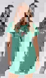 Dámská noční košile s krátkým rukávem Beautiful | Pyžama a Župany