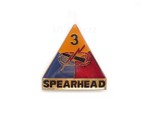 Odznak DUI - 3.obrněná divize • 3rd Armored Division SPEARHEAD