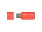 Flash disk GOODRAM USB 3.0 32GB bílo-oranžový