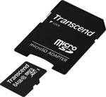 Transcend Premium paměťová karta microSDXC Industrial 64 GB Class 10, UHS-I vč. SD adaptéru