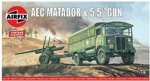 * Airfix Classic Kit VINTAGE A01314V AEC Matador & 5.5  Gun  1:76