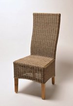 Ratanová židle SALSA slimit grey unf. nohy | RYCHLÉ DODÁNÍ