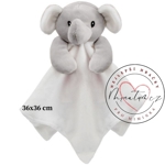 Soft Touch usínáček SLON se sněhobílou dečkou