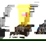 Sada na rozlité kapaliny, obsah sady: 3 x polštáře, 4 x 3m ponožky, 60 x podložky, 4 x líska pro údržbu RS PRO