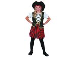 Kostým pirátka 130-140cm šaty na karneval