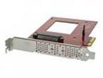 StarTech.com U.2 to PCIe Adapter - x4 PCIe - For 2.5" U.2 NVMe SSD - SFF-8639 PCIe Adapter - U.2 SSD - PCIe SSD - U.2 drive (PEX4SFF8639) - Adaptér rozhraní - 2.5" - Ultra M.2 Card - PCIe 3.0 x4 - červená - pro P, N: BNDTB10GI, BNDTB210GSFP, BNDTB310GNDP, BNDTB410GSFP, BNDTB4M2E1, BNDTBUSB3142