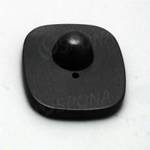 Plastová bezpečnostní etiketa, 50 x 40 mm, 8,2 MHz, černá, 1 ks