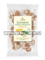 Zázvorové bonbóny s pomerančem 100g Grešík