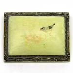 AutorskeSperky.com - Stříbrná brož slonovinová kost - S2728