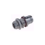 Bulkhead adaptor jack/jack