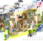 Dětská puzzle 2 x 12 dílů - vánoční stromeček 12004047 1 ks