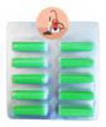 Vůně do vysavačů Fresh Limetka - 10ks tyčinky PromoPack