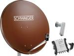 Schwaiger SPI9962SET6 satelit bez přijímače Počet účastníků: 8 80 cm