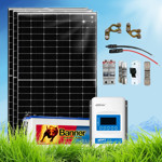 SVP solar 1520 Wp | Fotovoltaický ostrovní systém 24V s bateriemi Banner 230Ah bez konstrukce