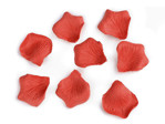 Dekorace plátky růží, barva 17 korálová