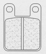 Brzdové destičky CL BRAKES 2377 X59 (X55)