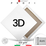 3D Maliarske plátno na ráme PROFI | rôzne veľkosti (maliarske plátna ARTMIE)