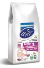 Agil Junior All Breed Low Grain Chicken,Lamb,Tuna 2kg