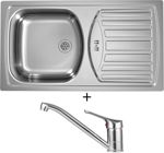 SET Alveus BASIC 150 tkaná struktura + Alveus RIVIERA X chrom