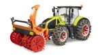 Bruder 3017 Traktor Claas Axion 950 se sněžnou frézou