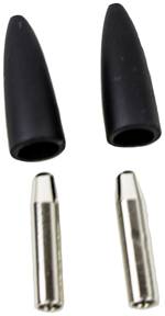 Testboy Schraubbare Prüfspitzen Profi sada zkušebních hrotů černá, stříbrná 1 sada