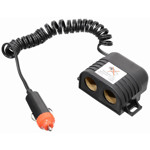 Compass Rozdvojka autozapalovače 12/24V s kabelem