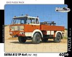 RETRO-AUTA Puzzle TRUCK č.25 Tatra 813 TP 4x4 (1967-1982) 40 dílků