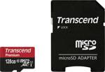 Transcend Premium paměťová karta microSDXC Industrial 128 GB Class 10, UHS-I vč. SD adaptéru