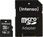 Intenso Professional paměťová karta microSDHC 16 GB Class 10, UHS-I vč. SD adaptéru