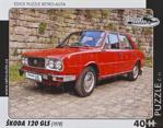 RETRO-AUTA Puzzle č.11 Škoda 120 GLS (1978) 40 dílků