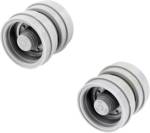 Veroma 1:16 trajler ráfky plast šedá 2 ks