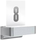 Steinel LED AUSSENLEUCHTE L 820 SC SI 087579 venkovní nástěnné LED osvětlení s PIR detektorem, LED osvětlení čísla domu s PIR senzorem žádná 9.8 W LED stříbrná