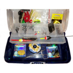 USUMCE Rybářský kufřík MIDI + VÝBAVA 74 dílů