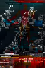 Avengers - sběratelská figurka Marvel  he Origins Collection Iron Man Comic Masterpiece (Deluxe Version) 33 cm