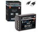 PATONA baterie pro foto Olympus BLX-1 2400mAh Li-Ion Platinum USB-C nabíjení