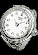 Dámské hodinky Ring Watch – barevná kombinace nerez ocel / bílý ciferník / ocelový pásek