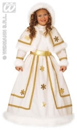 Kostým dětský Sněžná princezna 110 cm