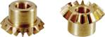 Reely mosazné kuželové kolo Typ modulu: 0.5 Počet zubů: 15, 15 1 pár
