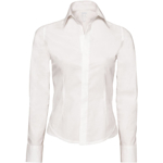 Dámská halenka B&C Love Story s dlouhým rukávem - bílá, L