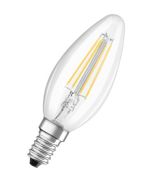 LED žárovky, řada: LED Superstar Plus Classic, 3,4 W, ztlumitelná: stmívatelná, objímka žárovky: E14, Mini svíčka, 220