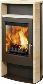 Krbová kamna THORMA ALVESTA hnědá/pískovec