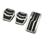 STTuning Sportovní pedály Ford Kuga 2015-2020 hliníkové, protiskluzové - manuální převodovka