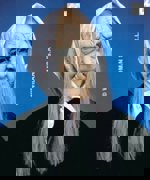 Maska latex Bezdomovkyně bílý šátek