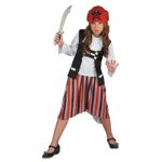 Kostým pirátka, 120-130cm, šaty na karneval