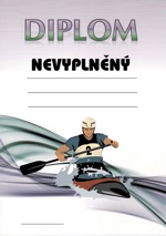 Kajak diplom A4 č.1